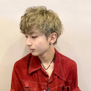 カラー 博多No.1 メンズパーマ美容師のヘアスタイル