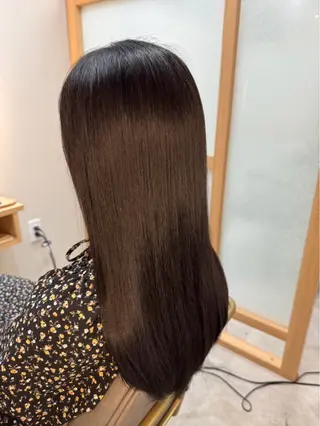 ロング カラー みな🫧艶カラー/ 髪質改善/前髪カットのヘアスタイル