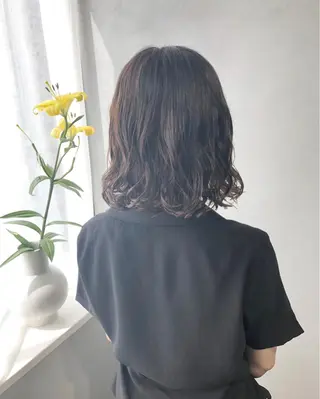 パーマ ボブパーマコテ巻き風 パーマNo1深江秀平のヘアスタイル