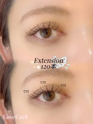 マツエク・マツパ しらいし ちはるのマツエク・マツパデザイン