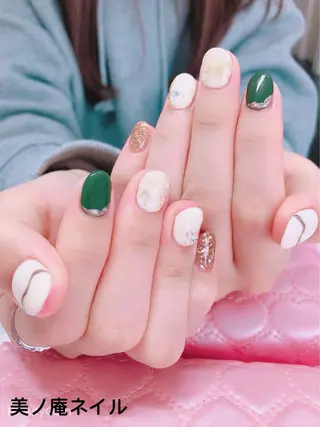 ネイル 美ノ庵ネイルサロン メトロポリタン前店のネイルデザイン