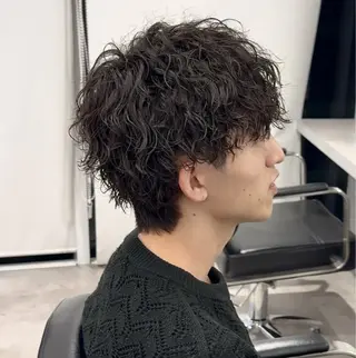 パーマ 小菅 淳平のヘアスタイル