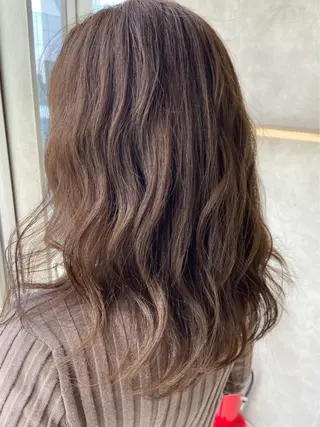 セミロング カラー 透明感◎ / 艶髪 /  森田のヘアスタイル