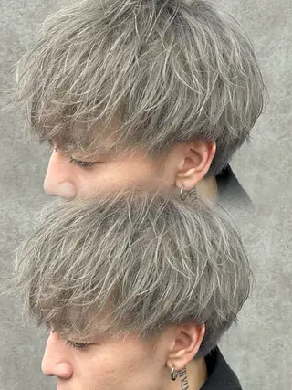 カラー パーマ メンズ 札幌美容室 /光👑のヘアスタイル