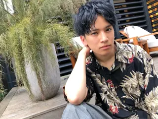 ショート カラー ヘアアレンジ メンズ 🌼原宿JUICE／ official🌼のヘアスタイル