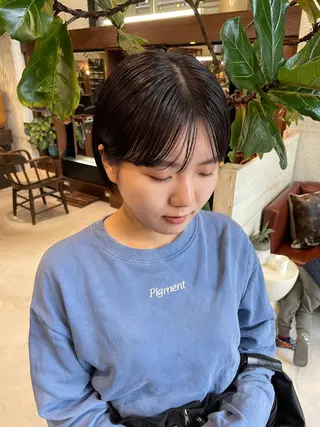 ショート AFFECTiONERY所属・miyabu momokaのマツエク・マツパデザイン