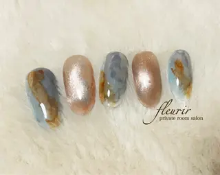 ネイル フルリール 【プライベートサロンのネイルデザイン
