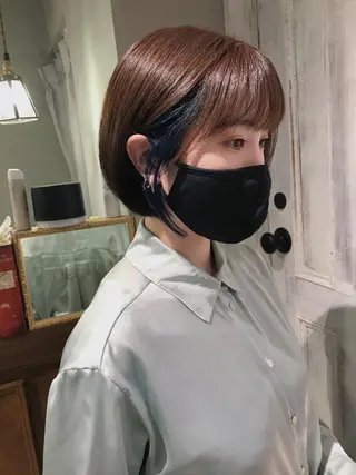 ショート カラー HACCH （ハッチ）所属・🪼ボブ/ミニボブ /髪質改善🪼のヘアスタイル