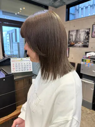 ショート カラー 遠藤沙也加 /レイヤーカットのヘアスタイル