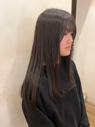 ロング MAHAE 東芝のヘアスタイル