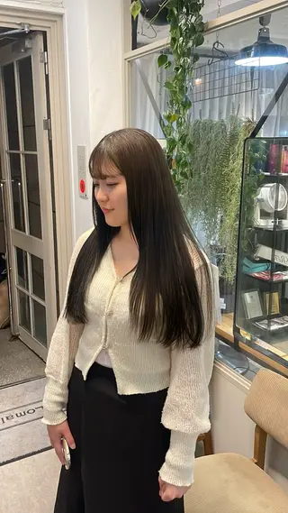 カラー とば みゆうのヘアスタイル