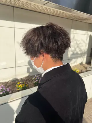 カラー メンズ 🦋きつない みゆ🦋のヘアスタイル