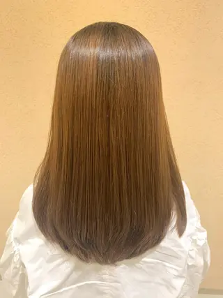 セミロング パーマ シャドールーツ美容師 篠原康太のヘアスタイル