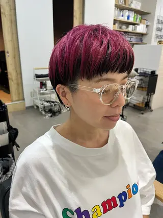 ショート カラー 🌼sunc HINAMI🌼のヘアスタイル