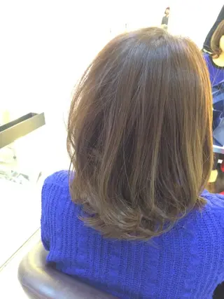 ショート ミディアム カラー 似合わせ／代表 髪質改善/山田将大のヘアスタイル