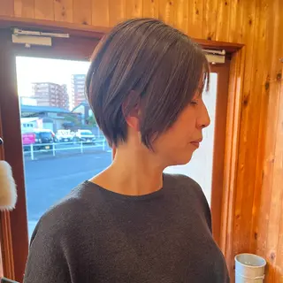 ショート 藤田 ゆりなのヘアスタイル