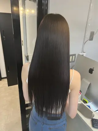 ロング カラー etora 渋谷所属・ワンホンヘア🇨🇳 髪質改善/itaruのヘアスタイル