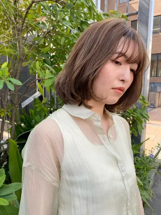 ミディアム VLOW nex the salon所属・韓国風/髪質改善/ ナガヤアキラのヘアスタイル