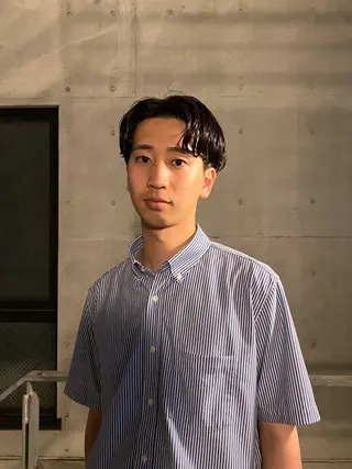 ショート パーマ メンズ おしゃれパーマ メンズ特化/みーまんのヘアスタイル