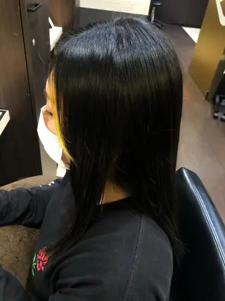 ロング カラー パーマモデル募集中 瀬在紗也香のヘアスタイル