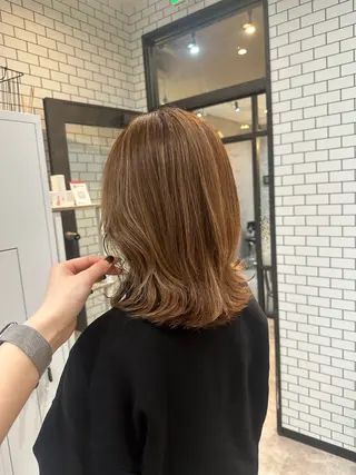 ミディアム Sara newi 🎀透明感🎀のヘアスタイル