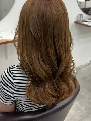 ロング カラー sii.北千住所属・外舘 花蓮のヘアスタイル