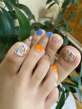 ネイル アートし放題♬モデル 募集𖤐 𖤐のネイルデザイン