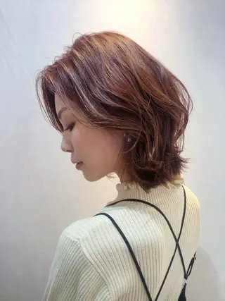 ミディアム カラー ageless所属・ageless/ nana/髪質改善のヘアスタイル