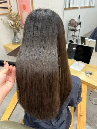 ロング レイヤー/暖色/ 髪質改善/永礼芳果のヘアスタイル