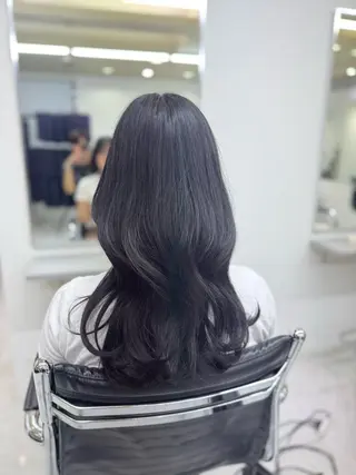 セミロング カラー 韓国ヘア🇰🇷 /艶カラー/YUYAのヘアスタイル