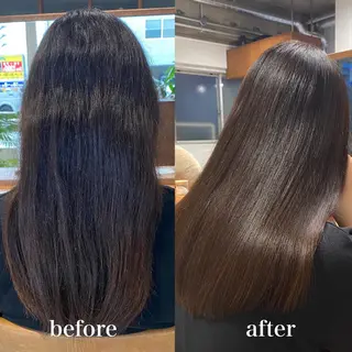 セミロング カラー パーマ Napo 髪質改善　八王子店のヘアスタイル