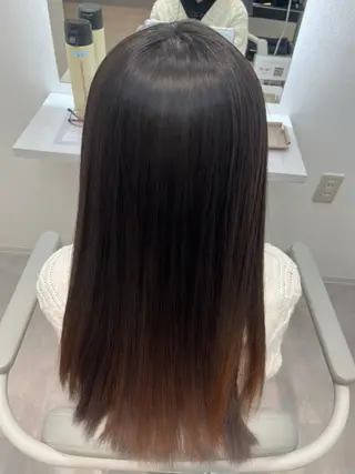 ロング 🌼カラー縮毛矯正 🌼渡辺歩🌼のヘアスタイル