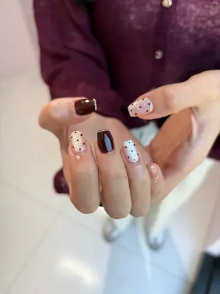 ミディアム CLALA Ayumiのネイルデザイン