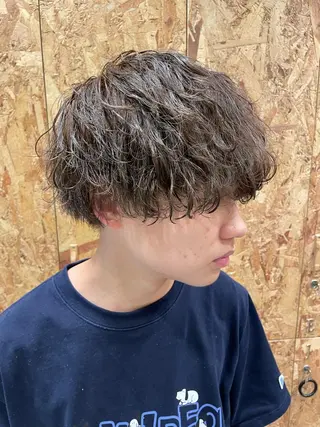 ショート センターパート/ ニュアンスパーマ正樹のヘアスタイル