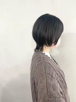 ショート 柏 ウルフ/レイヤー 田中佐和🐺のヘアスタイル