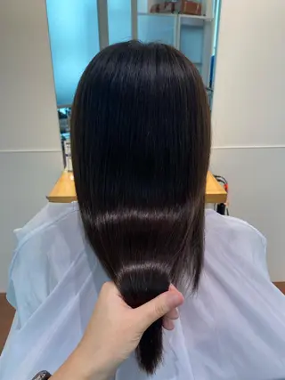 ミディアム カラー CURIO/南船場 /RIN💈🍎のヘアスタイル