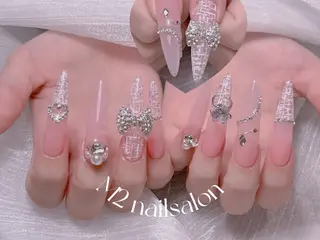 ネイル 長さだし専門店 M2　rikaのネイルデザイン