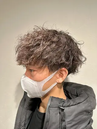 ショート メンズ esu心斎橋所属・esu☀️勇美☀️ 髪質改善ストレートのヘアスタイル