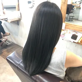 ロング カラー [店長]加地 峻のヘアスタイル