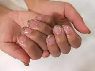 ネイル R'well所属・はばすみれ🎀ﾈｲﾙ 光ﾌｪｲｼｬﾙ ﾍｱのネイルデザイン