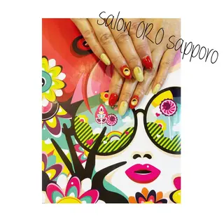 ネイル salon ORO sapporo所属・ORO 石井 香織のネイルデザイン