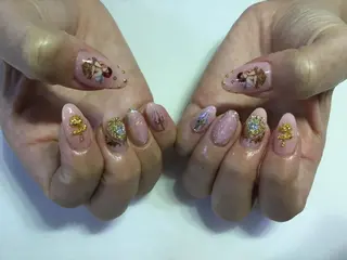 ネイル 💎🐰 saki. m 🐰💎のネイルデザイン