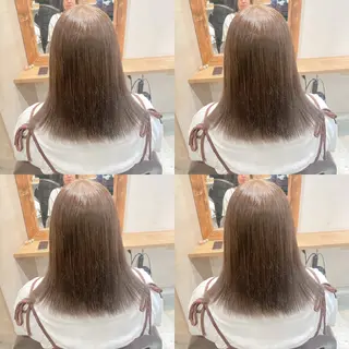 ミディアム カラー Minami. 🩵 再現性特化ヘアのヘアスタイル