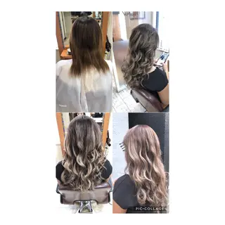 セミロング カラー TRUNS髪質改善所属・100%髪質改善特化 TRUNSのヘアスタイル