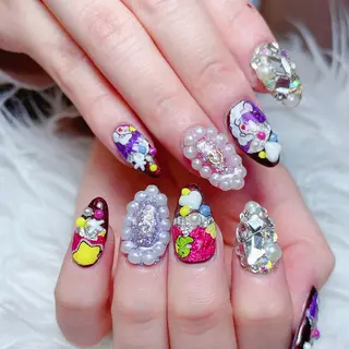 ネイル NailPrincess所属・princess スカルプ専門店のネイルデザイン