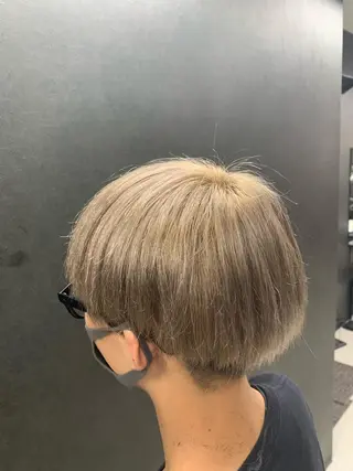 カラー メンズ 倉田 よしきのヘアスタイル