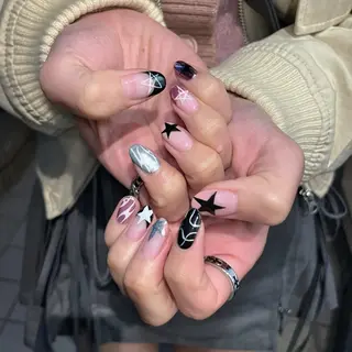 ミディアム oak nail所属・myuone ☆miyuのネイルデザイン