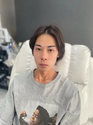 メンズ アイブロウ Lumie所属・NEW FACE -TATSUYA-の眉毛・アイブロウイメージ