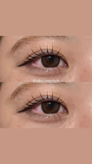 マツエク・マツパ R.REyelash /Rukaのマツエク・マツパデザイン