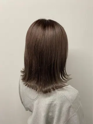 ミディアム 【髪質改善のプロ】 上野/EMILのヘアスタイル